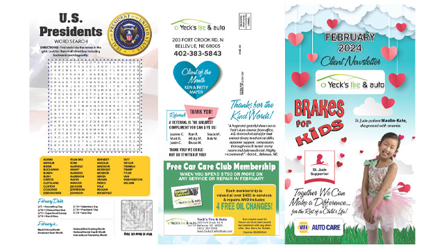 Newsletter February 2024 Thumbnail | Yeck's Tire & Auto